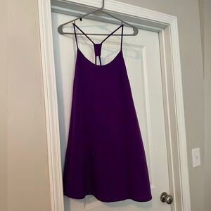 Purple dress